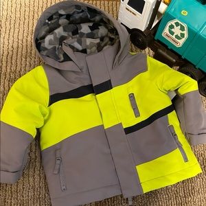 Toddler Boys “Wonder Kids” 2 Tone Winter Coat…